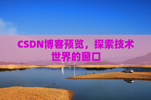 CSDN博客预览，探索技术世界的窗口